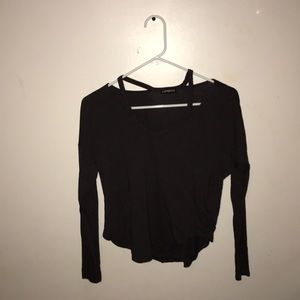 Dark grey express shirt worn once or twice